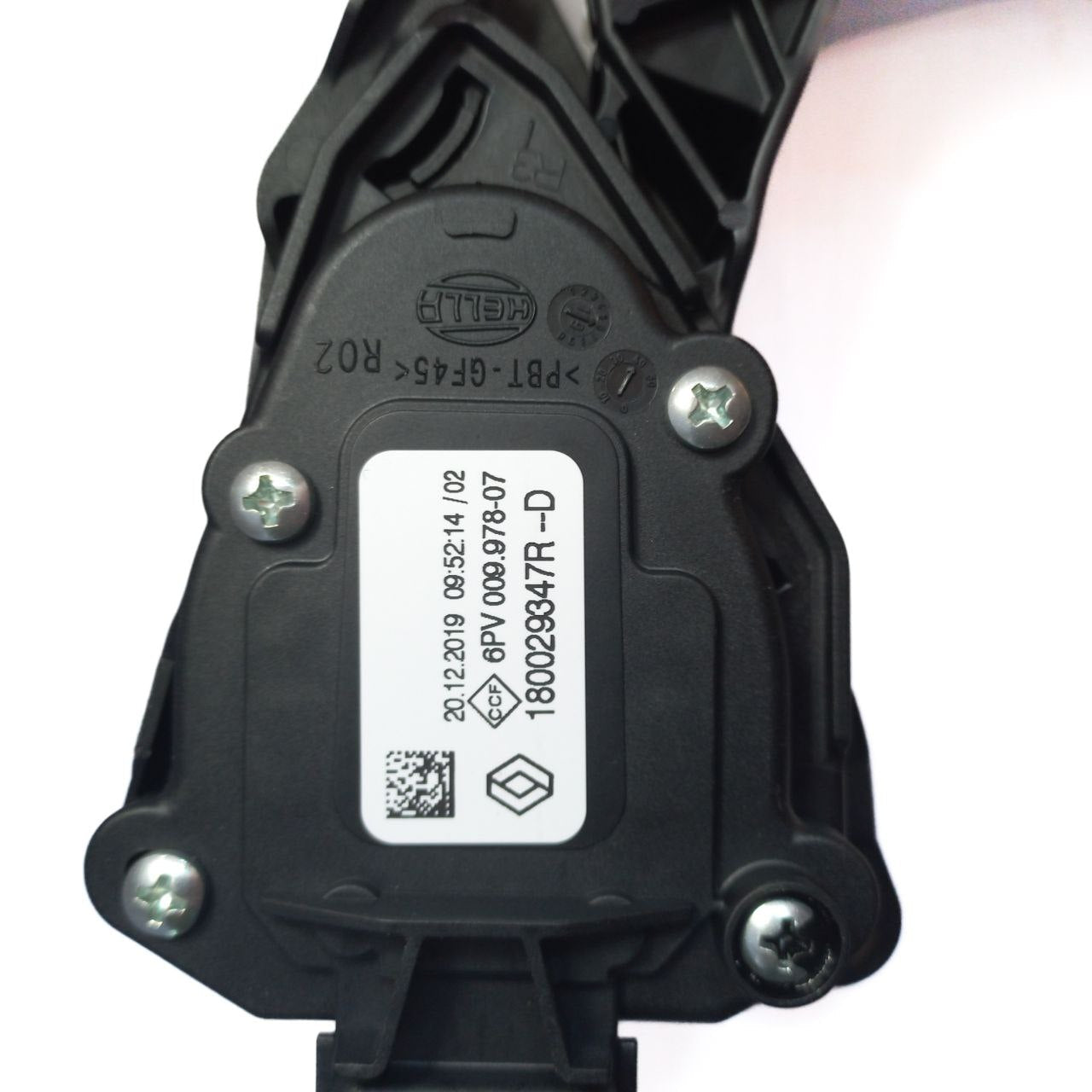 Potentiomètre Pédale D’accélérateur Clio 4 Captur 180029347R Renault