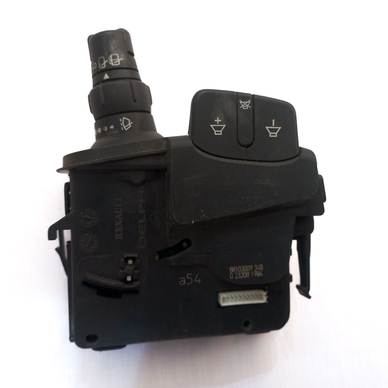 Commodo d'essuie-glaces commande autoradio pour Renault Clio 3 Kangoo 2 Modus