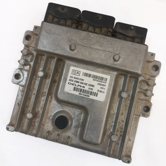 CALCULATEUR PEUGEOT 3008 2.0 HDI HW 9666912580 9801556080 DCM3.5 DELPHI